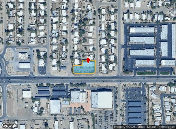  2524 W Ruthrauff Rd, Tucson, AZ Parcel Map