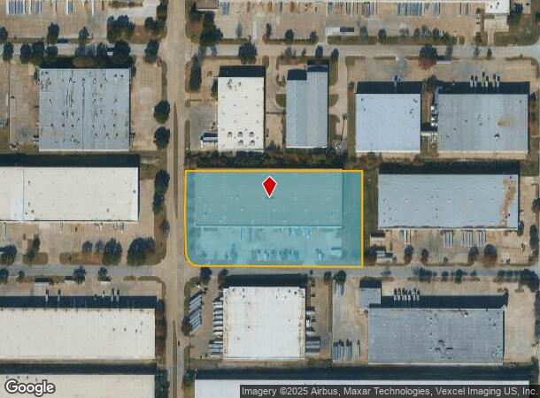 1201 Avenue S, Grand Prairie, TX Parcel Map