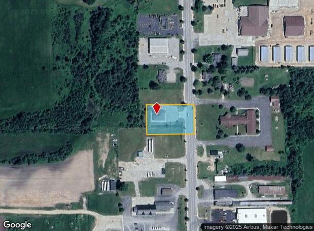 406 S Washington St, Hale, MI Parcel Map