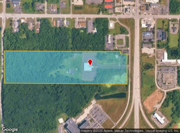 3848 N Frontage Rd, Michigan City, IN Parcel Map