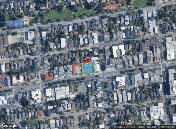  1775 University Ave, Berkeley, CA Parcel Map