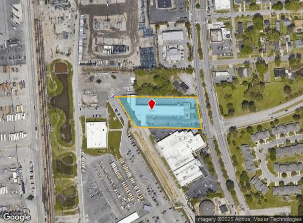  8051 Hampton Blvd, Norfolk, VA Parcel Map