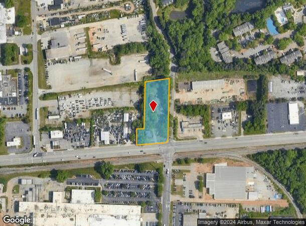  6306 W Market St, Greensboro, NC Parcel Map