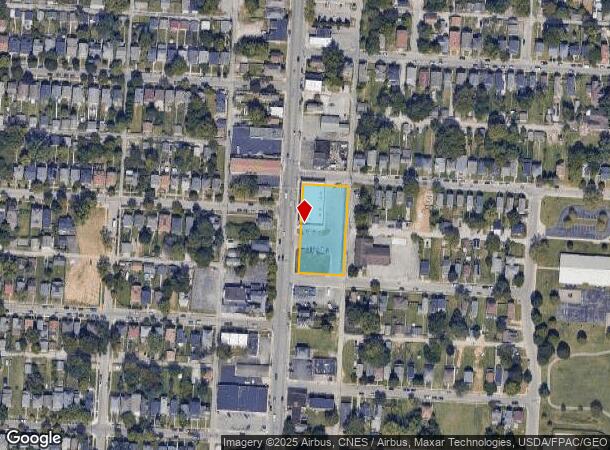  1596 Parsons Ave, Columbus, OH Parcel Map