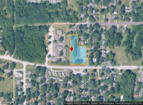 939 Pine St, Eudora, KS Parcel Map