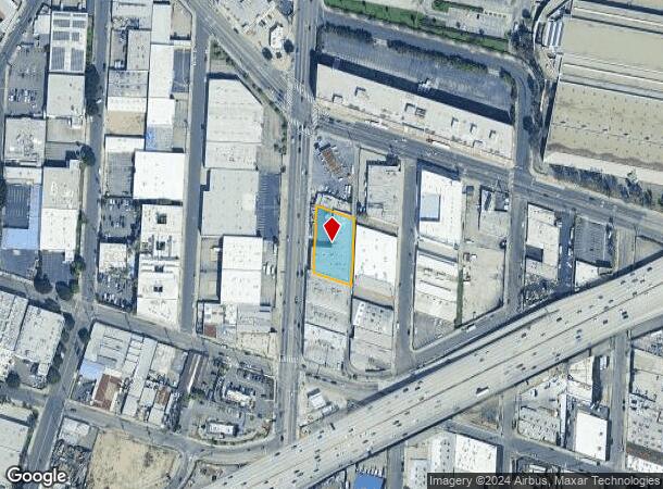  930 S Alameda St, Los Angeles, CA Parcel Map