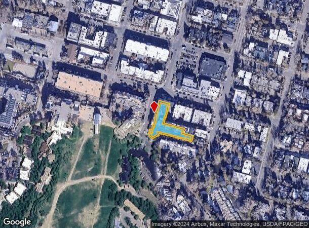  550 S Spring St, Aspen, CO Parcel Map