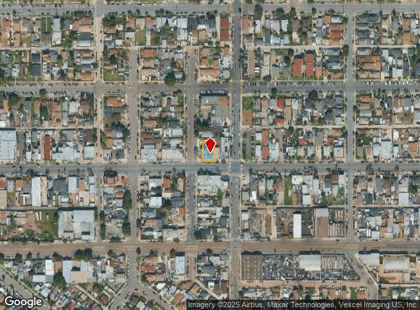  2754 Imperial Ave, San Diego, CA Parcel Map