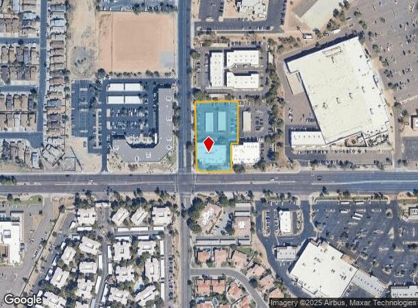 4111 E Valley Auto Dr, Mesa, AZ Parcel Map