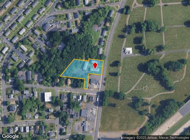  1214 Stanley St, New Britain, CT Parcel Map