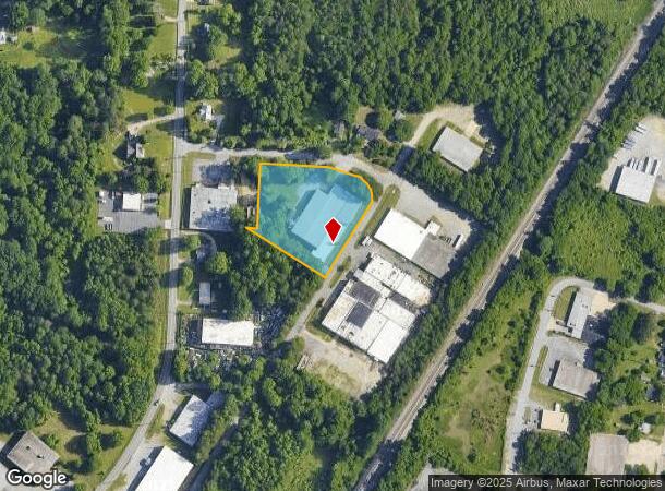  313 Mandustry St, High Point, NC Parcel Map