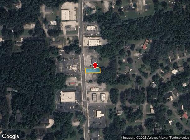  808 N Main St, La Fayette, GA Parcel Map