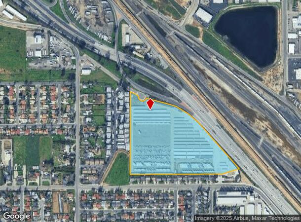  3514 W Dakota Ave, Fresno, CA Parcel Map