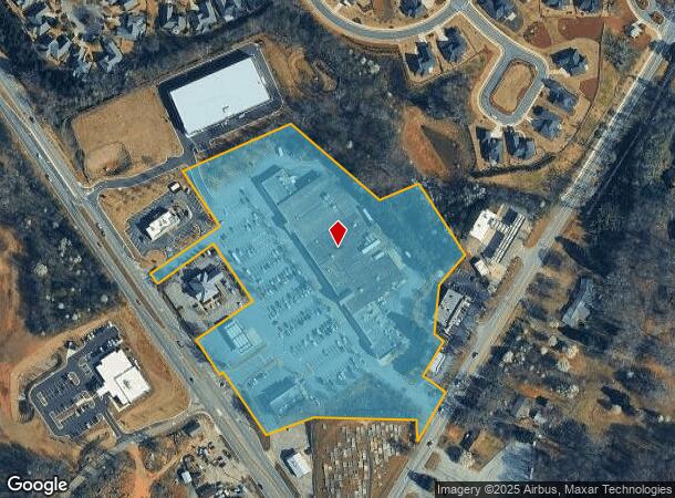 3630 Thompson Bridge Rd, Gainesville, GA Parcel Map
