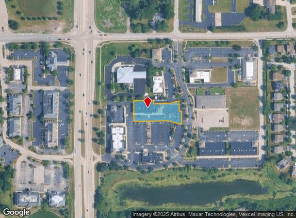  1935 Springbrook Square Dr, Naperville, IL Parcel Map