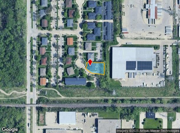 1736 S 115Th Ct, Milwaukee, WI Parcel Map