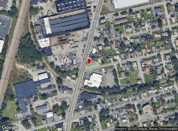  1540 Elmwood Ave, Cranston, RI Parcel Map