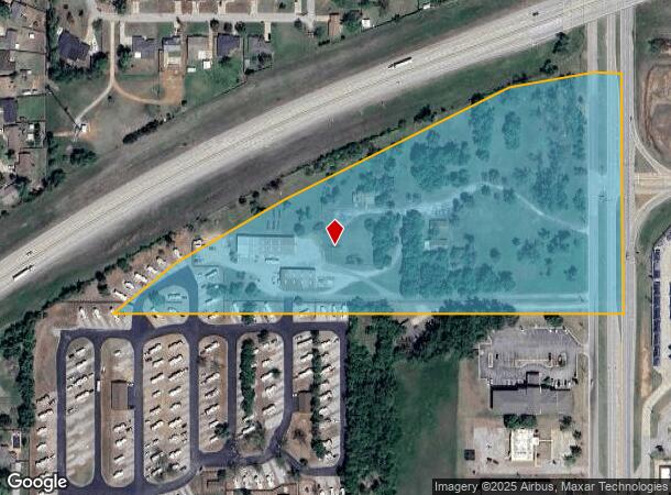  2500 S 4Th St, Chickasha, OK Parcel Map