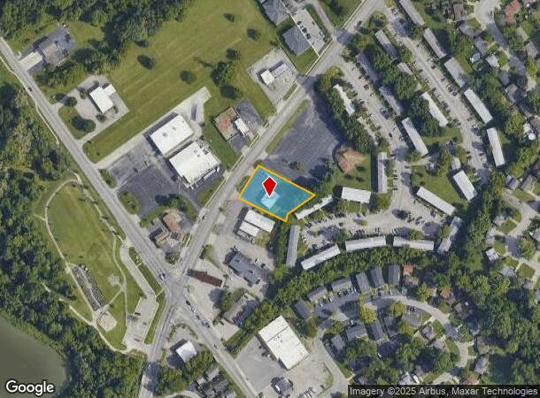  3018 Middle Rd, Jeffersonville, IN Parcel Map