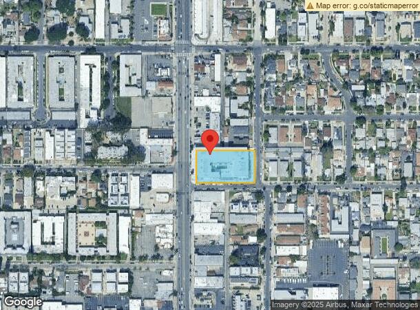  6500 Lankershim Blvd, North Hollywood, CA Parcel Map