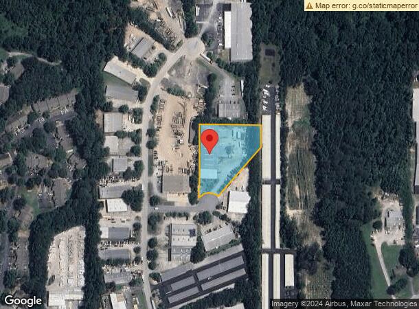  110 Robinson Ct, Fayetteville, GA Parcel Map