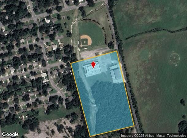  1400 S Gribble St, Sherman, TX Parcel Map