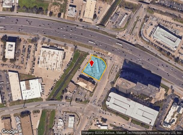  1525 Inwood Rd, Dallas, TX Parcel Map