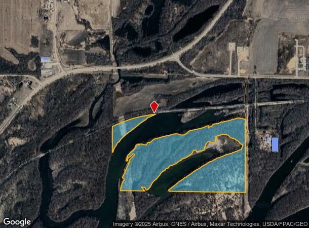 1723 14Th Ave S, Camanche, IA Parcel Map