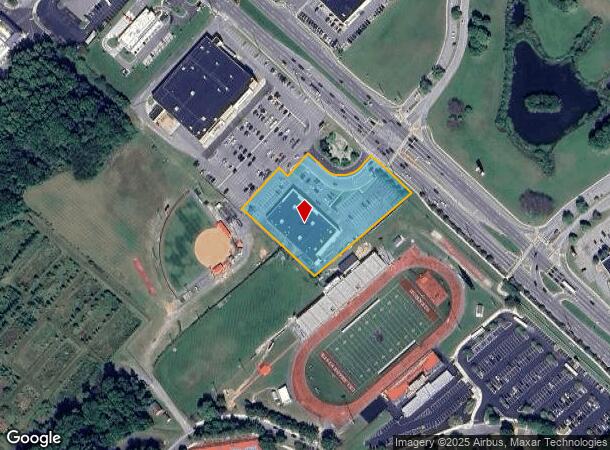  1350 N Dupont Hwy, Dover, DE Parcel Map