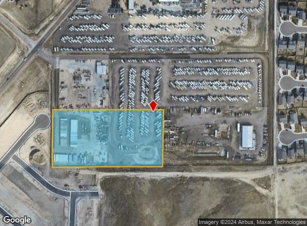  8815 Hot Mix Hts, Colorado Springs, CO Parcel Map