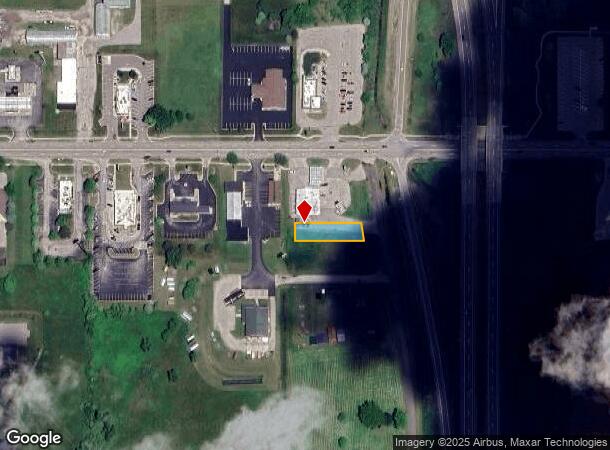  1420 E Center St, Ithaca, MI Parcel Map