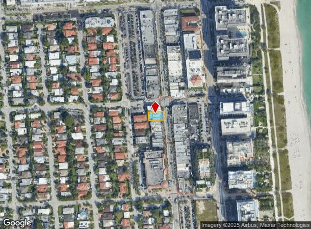 9484 Harding Ave, Surfside, FL Parcel Map