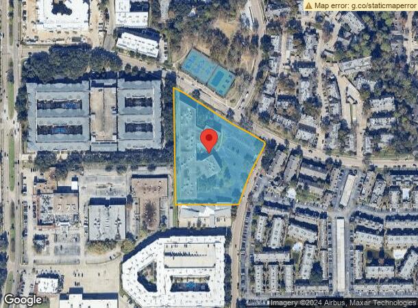  2500 Tanglewilde St, Houston, TX Parcel Map