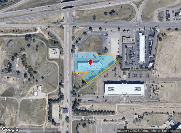 6809 Space Village Ave, Colorado Springs, CO Parcel Map