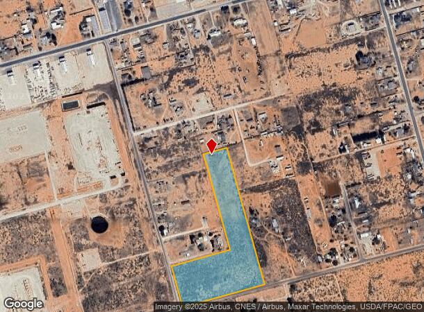  2514 W County Road 135, Midland, TX Parcel Map