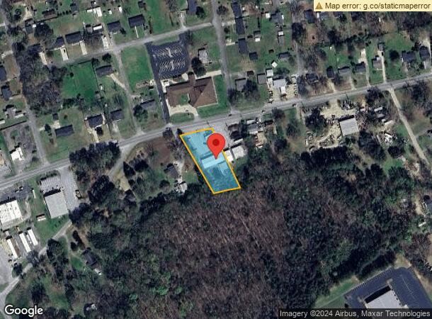  1215 Anderson Dr, Williamston, SC Parcel Map