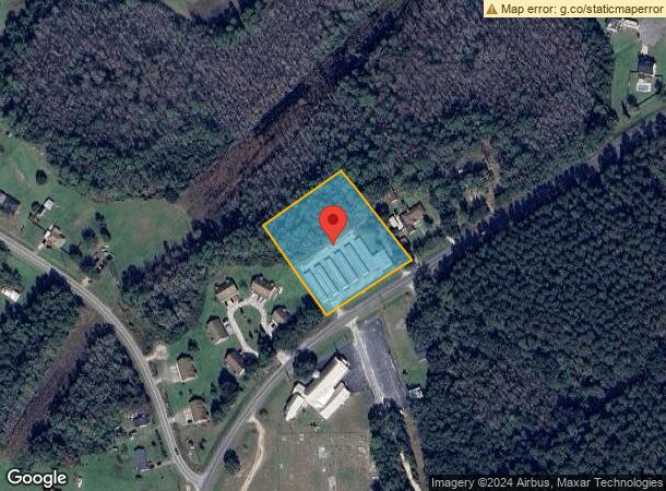  6687 Elim Church Rd Ne, Ludowici, GA Parcel Map