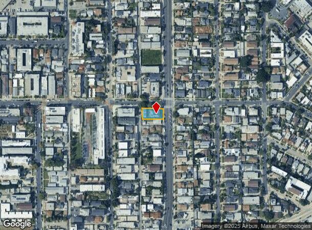  1181 N Virgil Ave, Los Angeles, CA Parcel Map