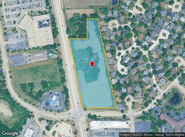  1551 N Dilleys Rd, Gurnee, IL Parcel Map