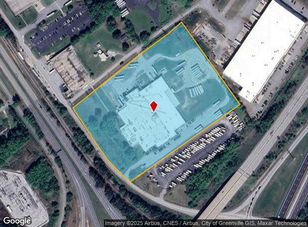 1224 Old Stage Rd, Simpsonville, SC Parcel Map