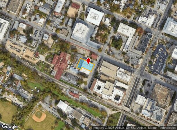  410 Baylor St, Austin, TX Parcel Map
