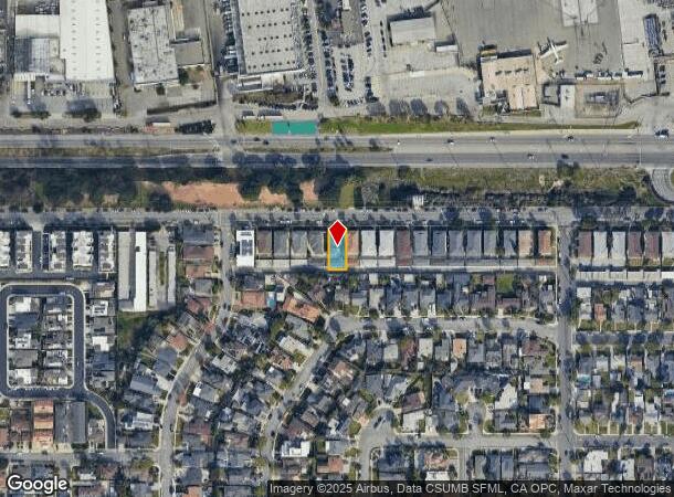 922 E Imperial Ave, El Segundo, CA Parcel Map