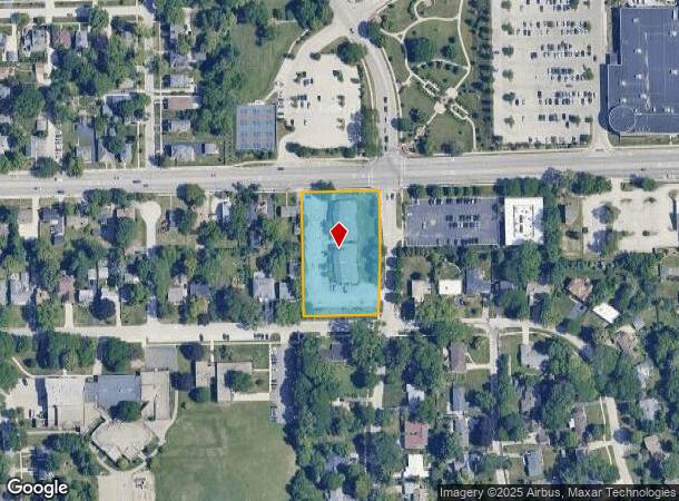  100 W Roosevelt Rd, Wheaton, IL Parcel Map