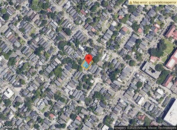  7321 Freret St, New Orleans, LA Parcel Map