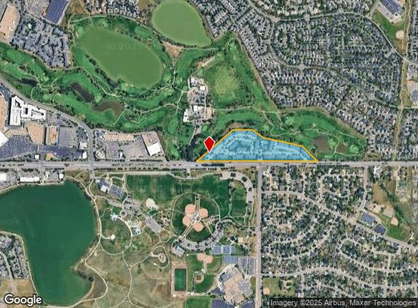 5897 S Reed Way, Littleton, CO Parcel Map