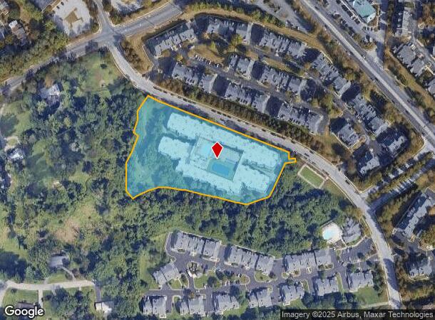  9050 Iron Horse Ln, Pikesville, MD Parcel Map