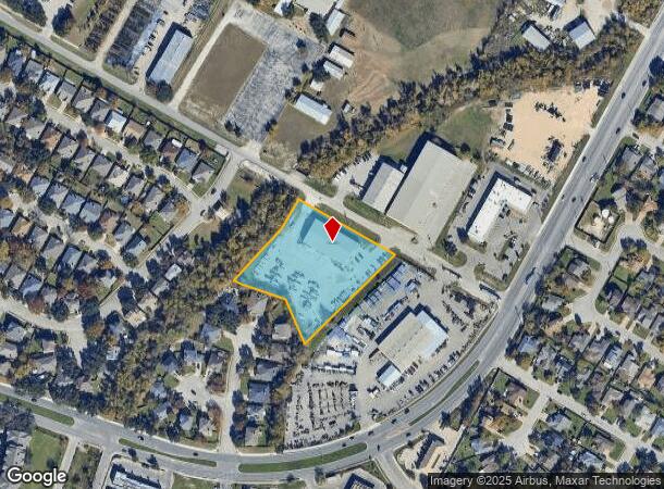  1409 Royston Ln, Round Rock, TX Parcel Map