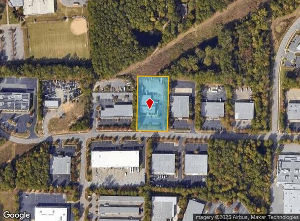 1086 Classic Rd, Apex, NC Parcel Map