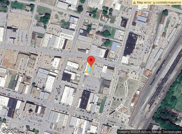  100 E Broadway St, Ardmore, OK Parcel Map