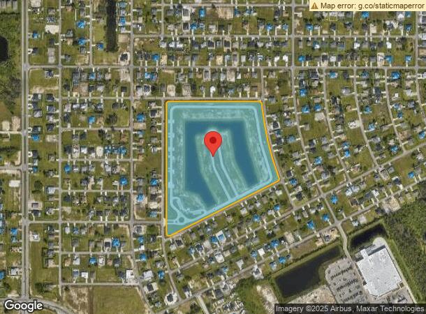  186 Tierra De Paz Loop, Cape Coral, FL Parcel Map